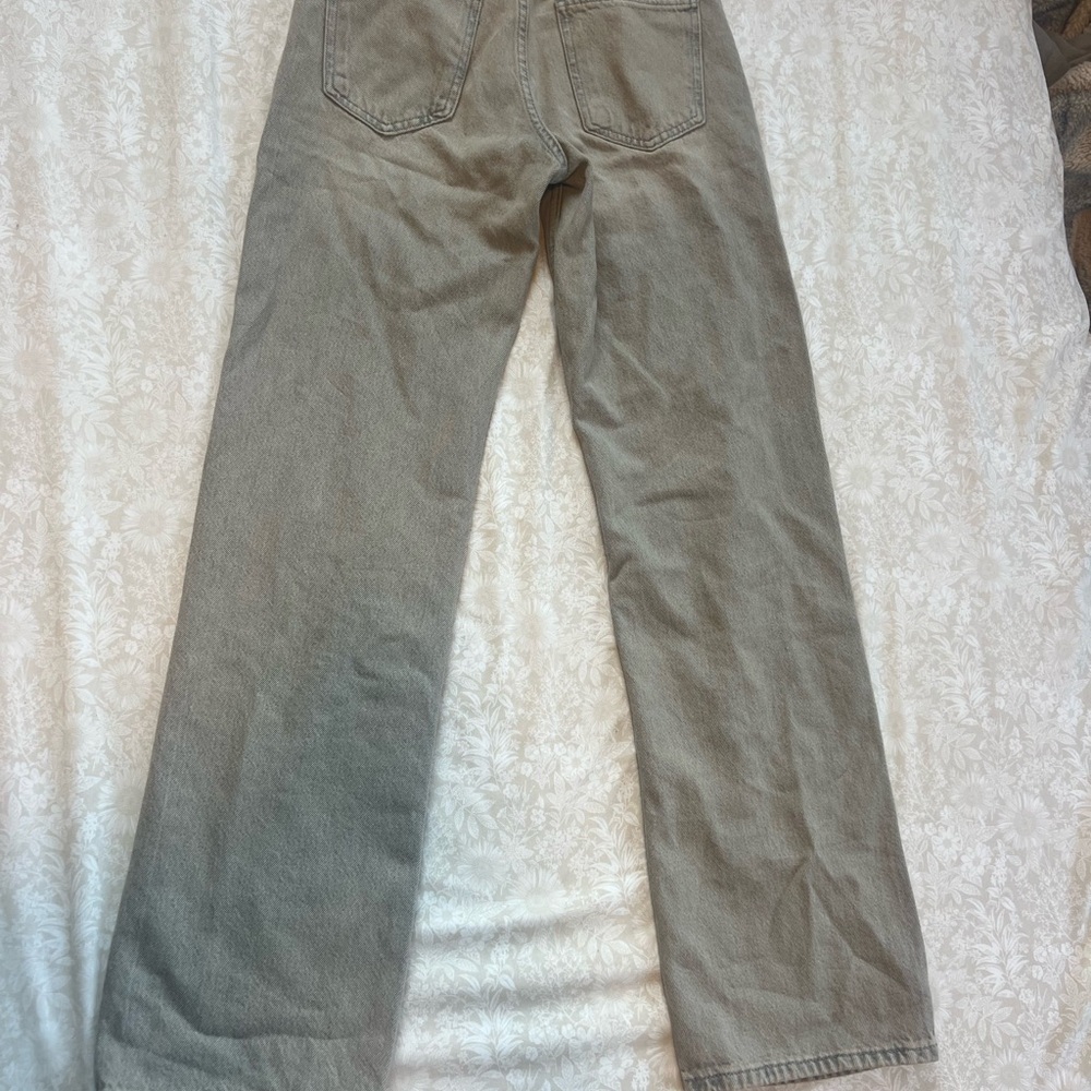 Zara High Rise Women Jeans - Gray